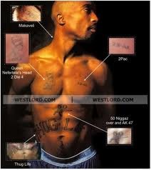 Tupac+tattoos