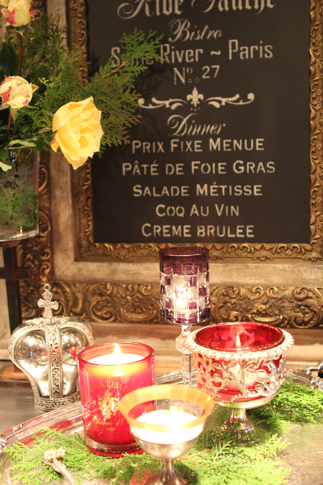 Romancing the Home Winter Jewels for the Stove