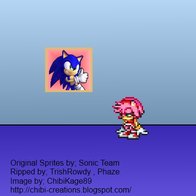 Chibi Creations: Pregnant Amy Rose (Sprite Story) Chapter 1