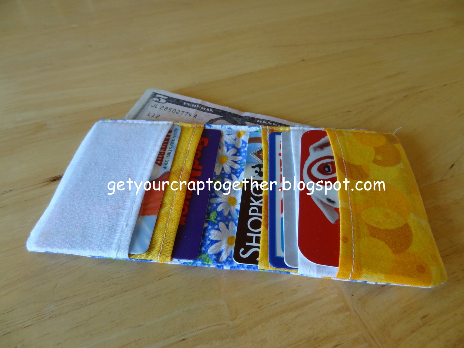 Homemade Wallet Tutorial GYCT Designs