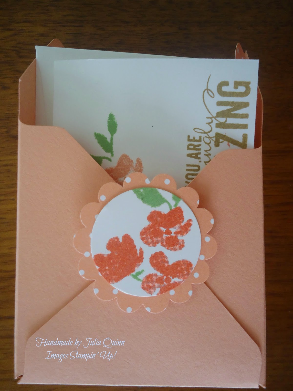 handmade by Julia Quinn cardmaking and supplies Mini Gift Card Box