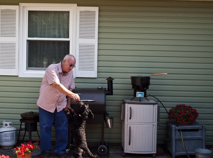 Pellet Smoker Cooking