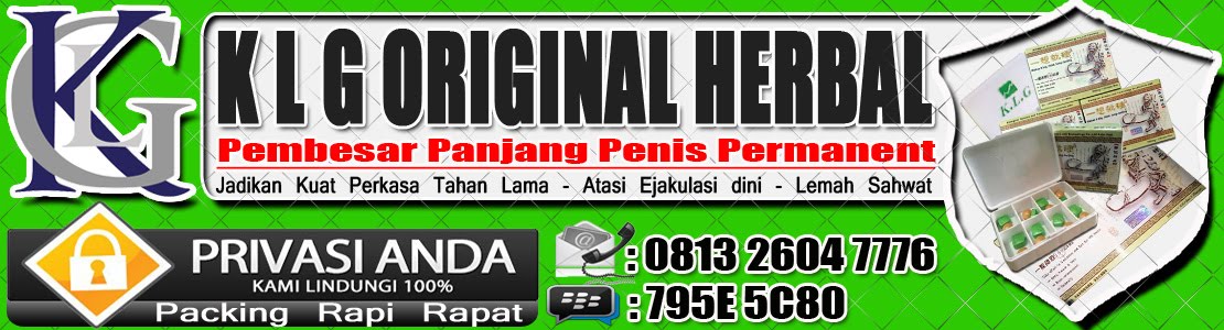 KLG Herbal Original Di Bali | Pmebesar penis terbaik andalan Gigolo