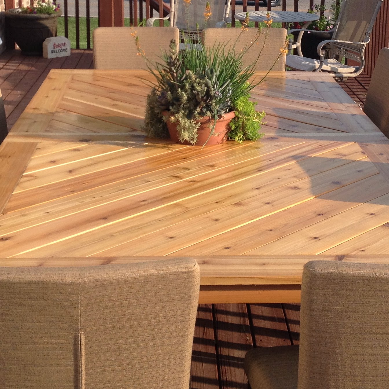DIY Why Spend More Build your own outdoor table