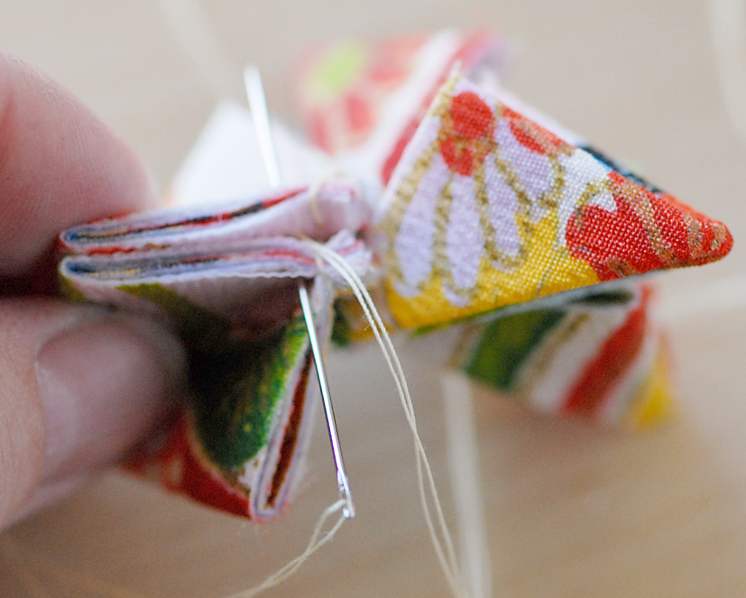 Kimono Reincarnate How to Make Japanese "Kanzashi" Style Flower Brooches