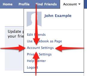 Imagem Como alterar o e mail no Facebook dicas para facebook