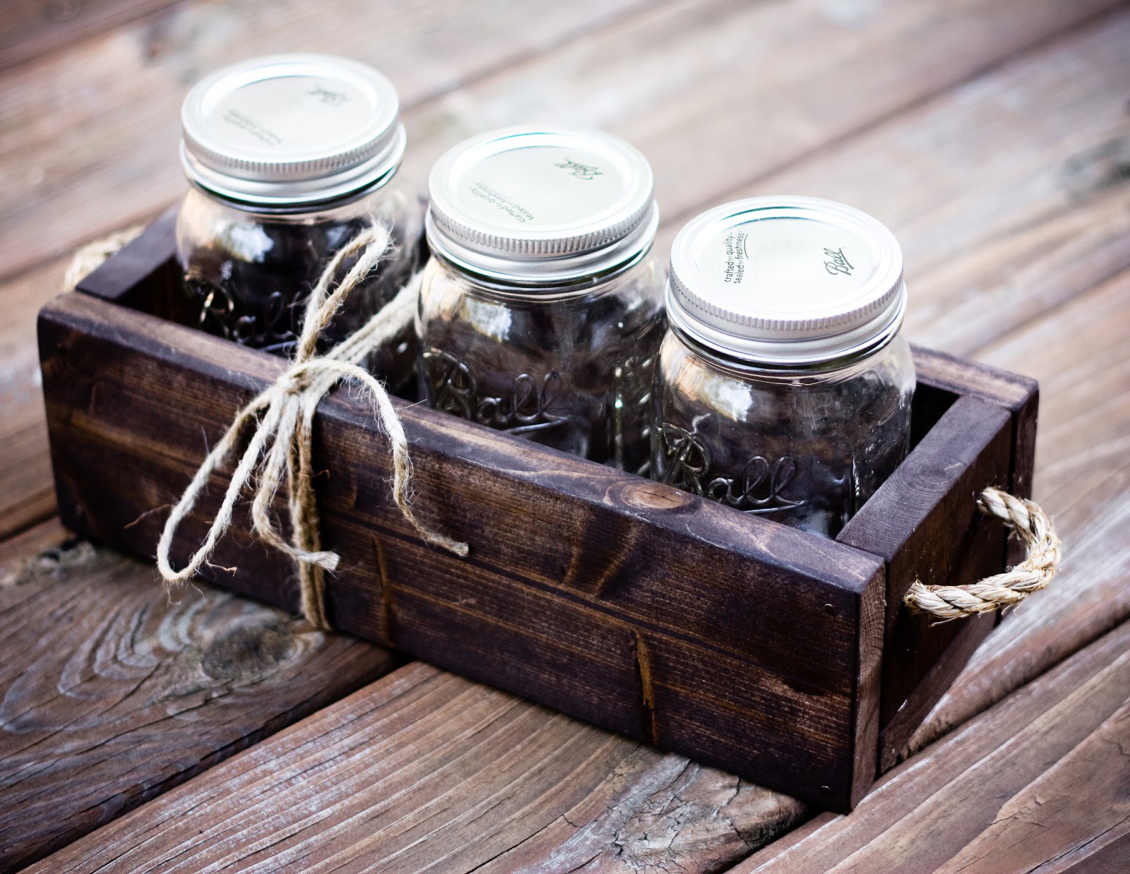 Hoot Designs Mason Jar Box