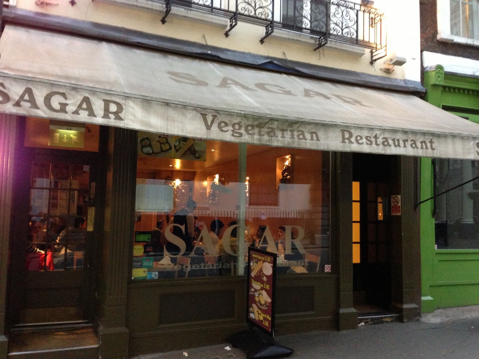 Cheese and Biscuits Sagar, Covent Garden