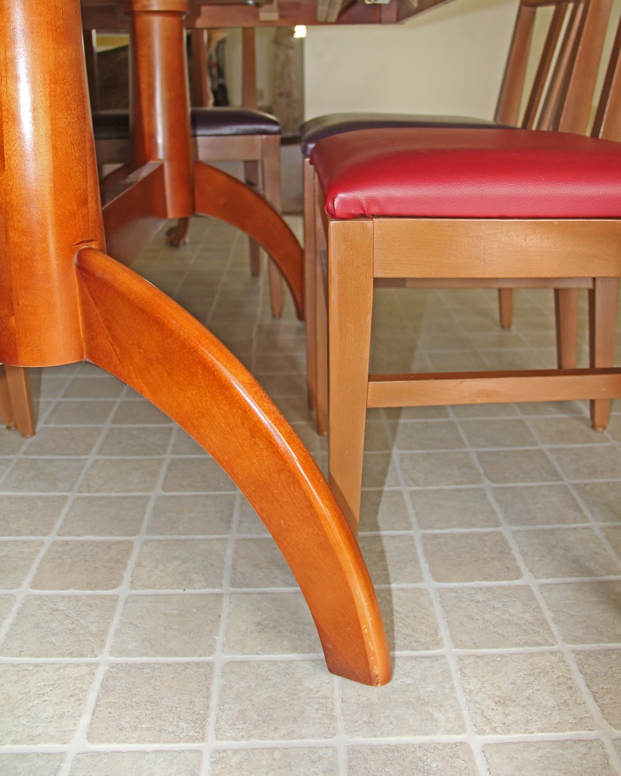 Los Franich Thrift Store Dining Table Upcycle