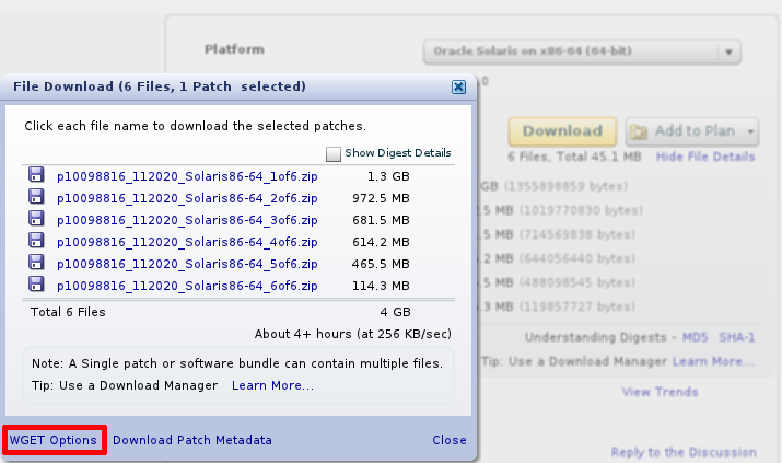 Telecharger Les Logiciels Oracle Depuis Otn Et Mos Avec Wget Easyteam