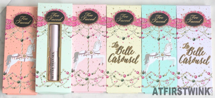 Too Faced La Belle Carousel booklets