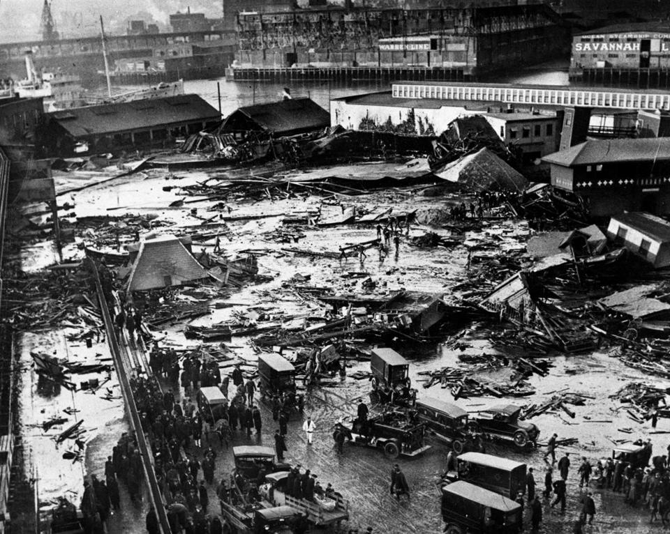 Heroes, Heroines, and History Boston's Great Molasses Flood, 1919, by