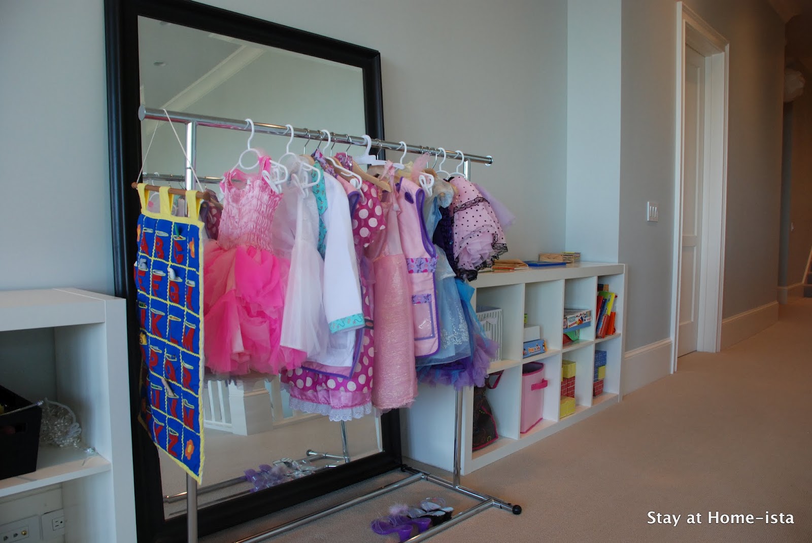 Stay at Homeista Dress Up Clothes Storage