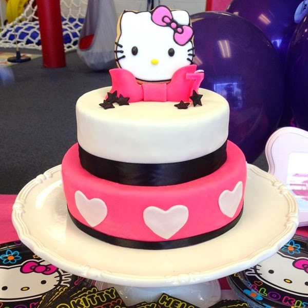 anggun : kue ulang tahun hello kitty