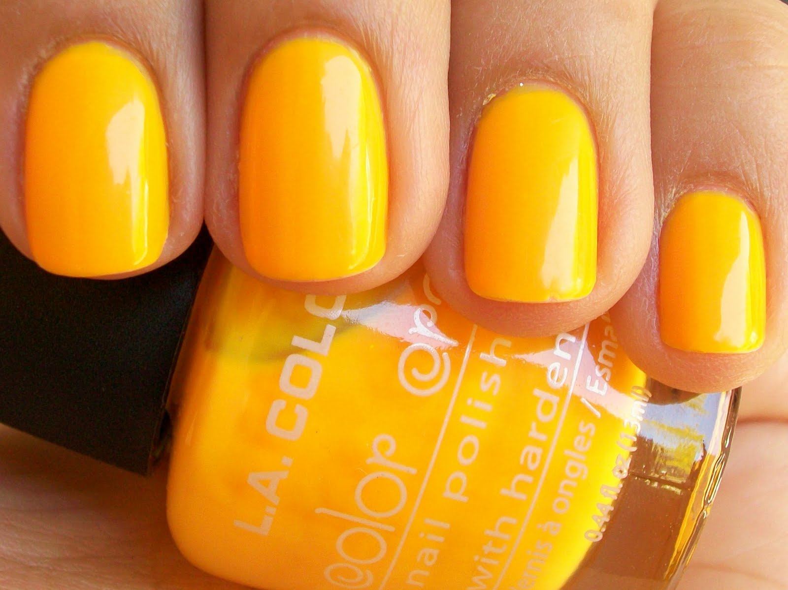 La Colors Nail Polish Yellow Creative Touch