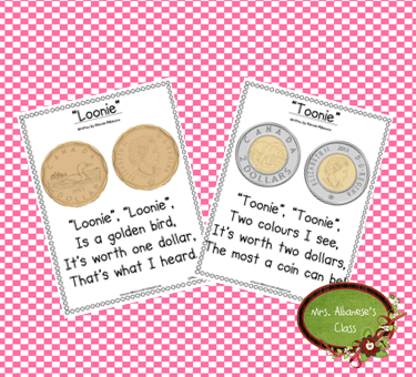 Mrs. Albanese's Kindergarten Class: Coin Posters FREEBIE!