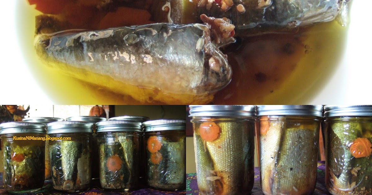 Kusina ni Manang Canning Sardinas/Bangus (Sardines/Milkfish) in Olive Oil