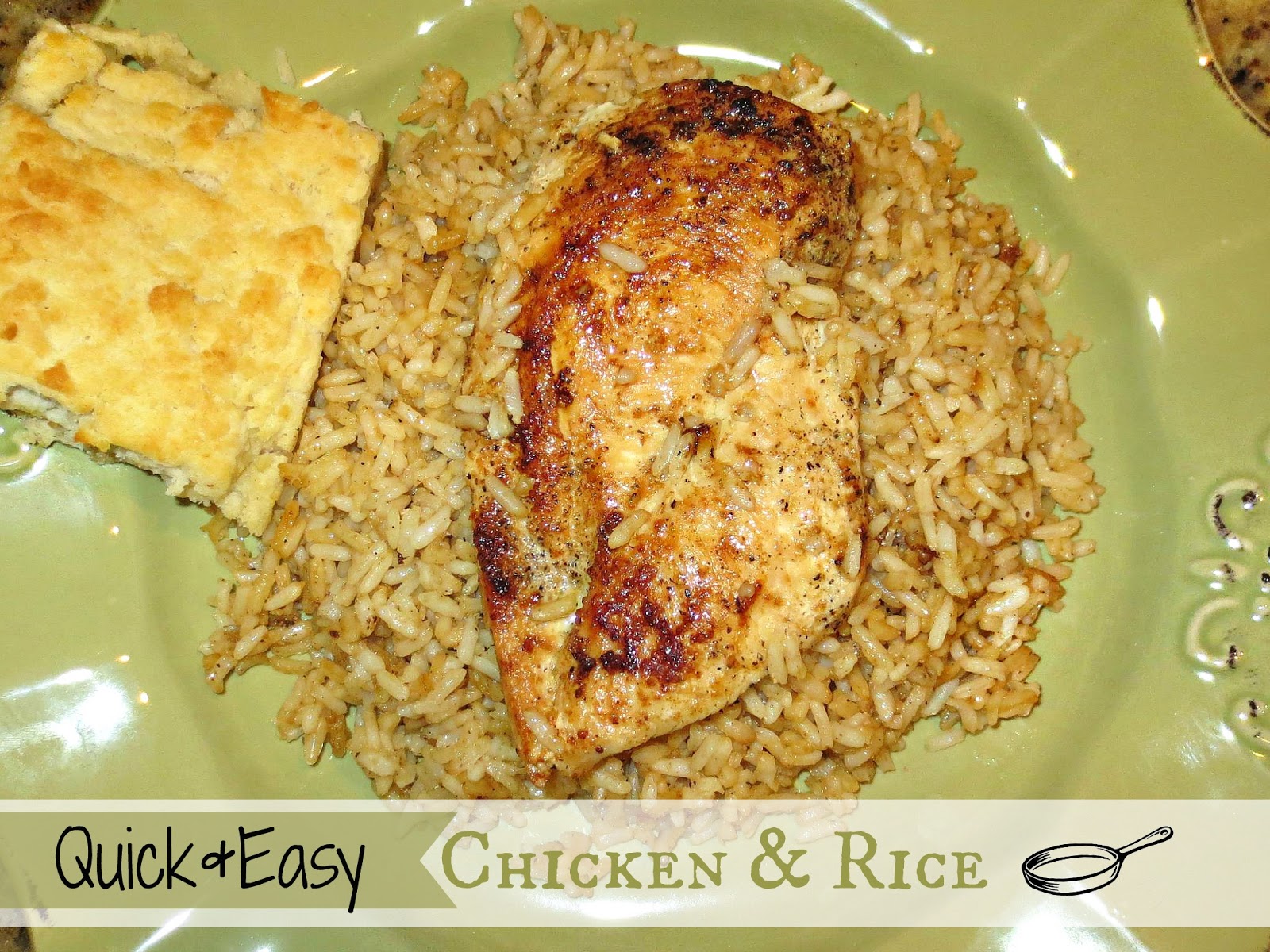 Kaitlin in the Kitchen Quick + Easy Chicken & Rice