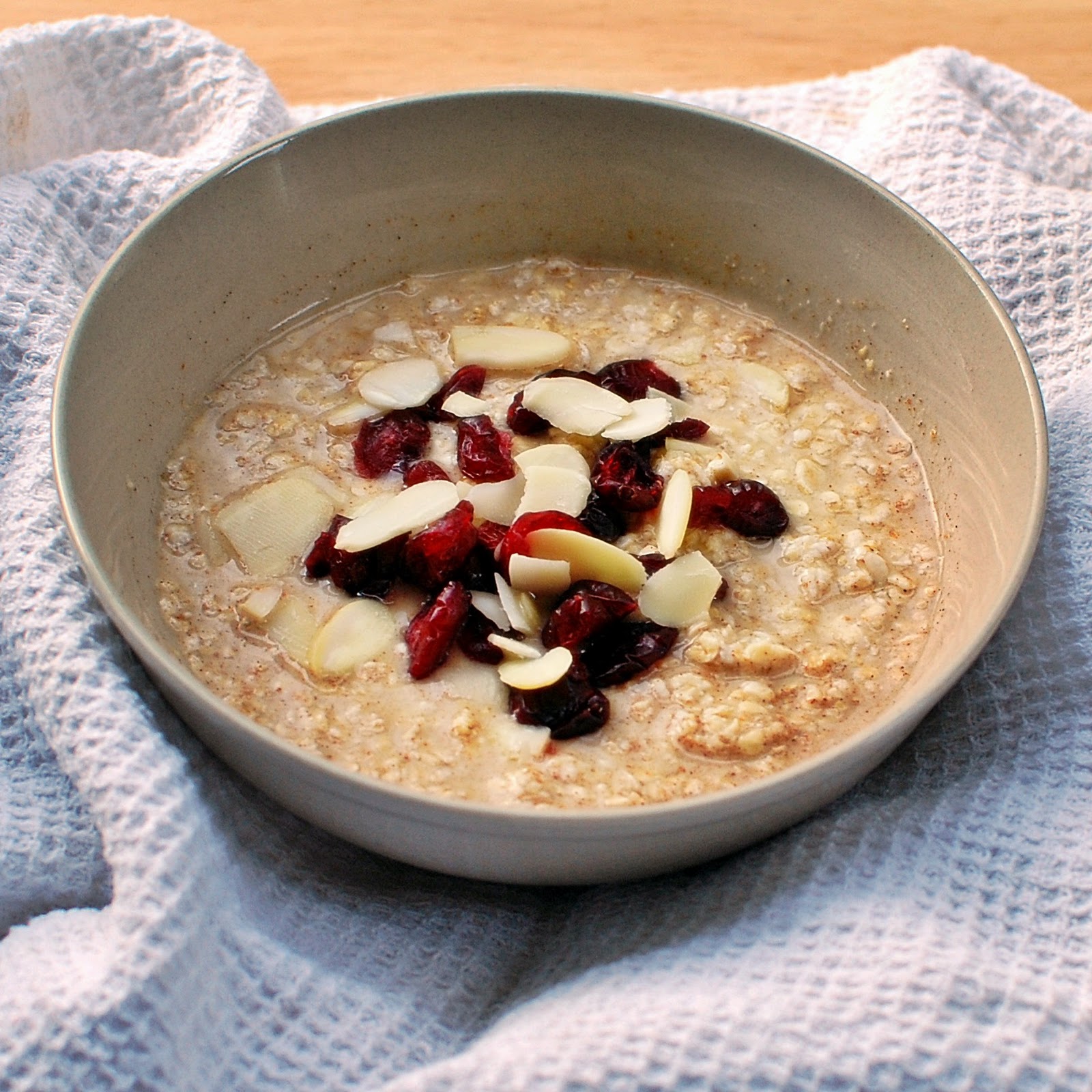 Free From The Three Dairy Free Apple Porridge