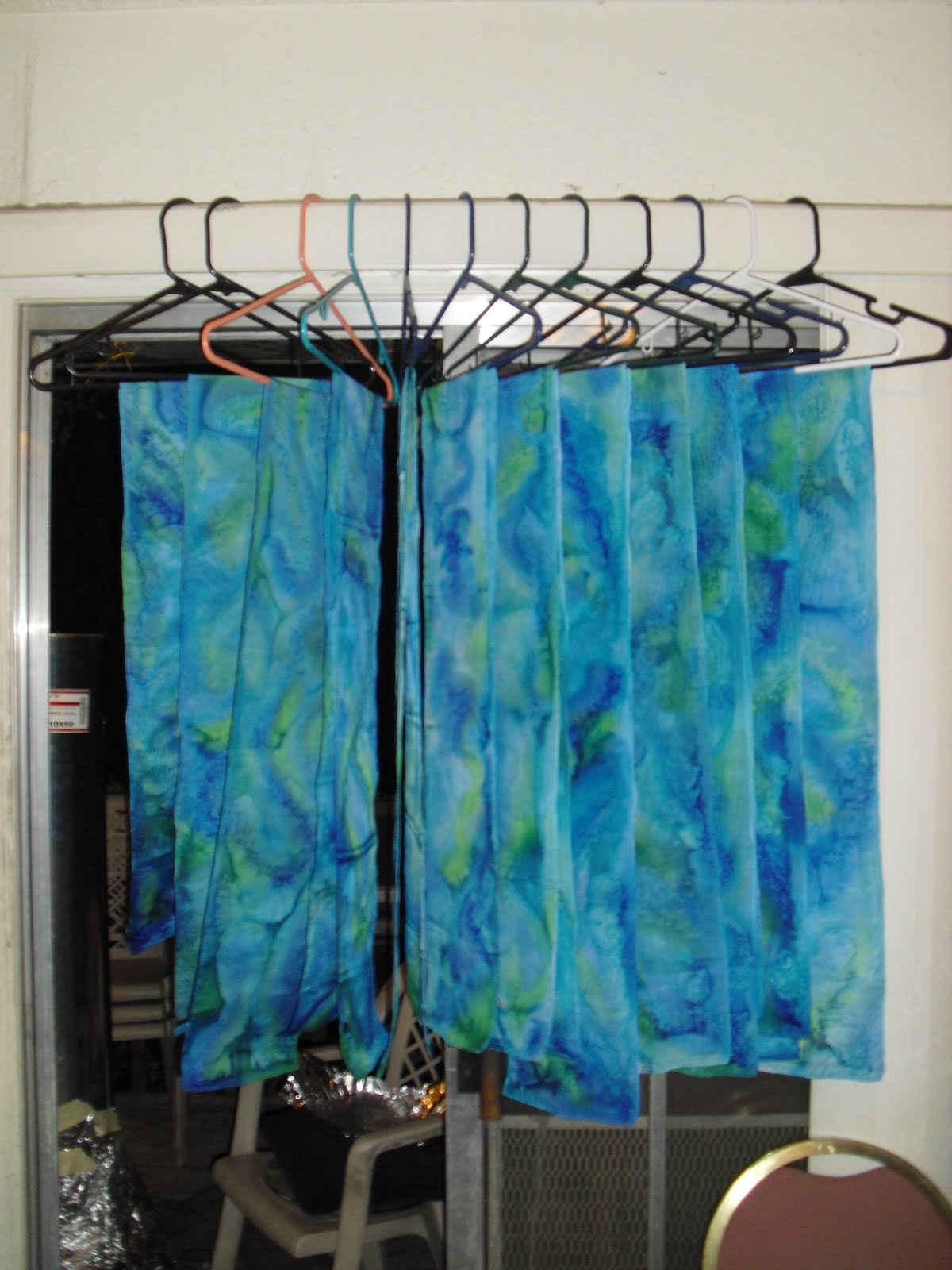 Tangible Daydreams Tutorial Steaming silk scarves