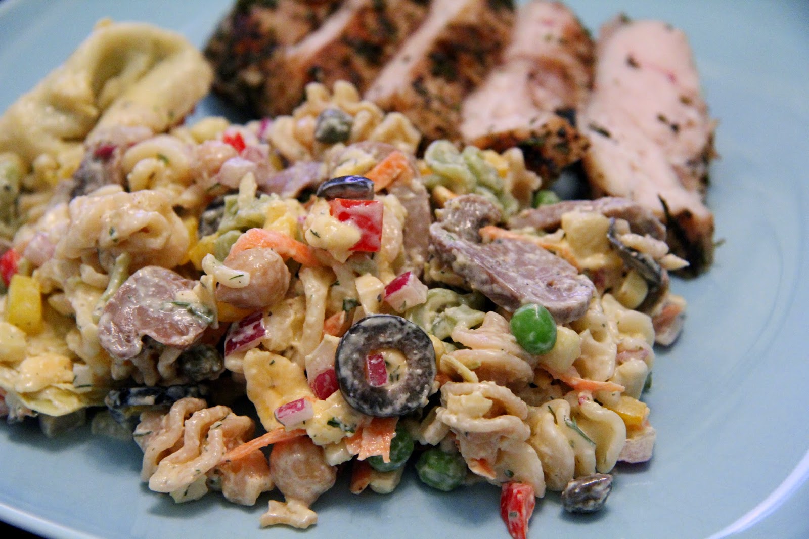 Salvation Sisters RetroStyle Michelle's Big Bowl Pasta Salad and A