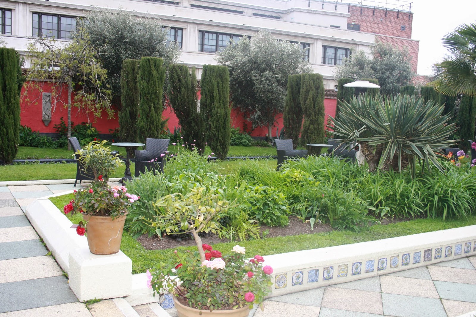 Caroline Makes.... Restaurant Review Kensington Roof Gardens