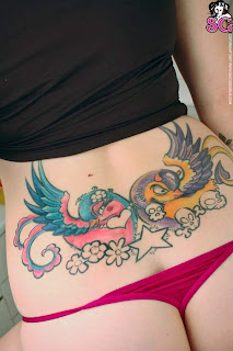 Tattoo Suicide Girl Style Back Pieces