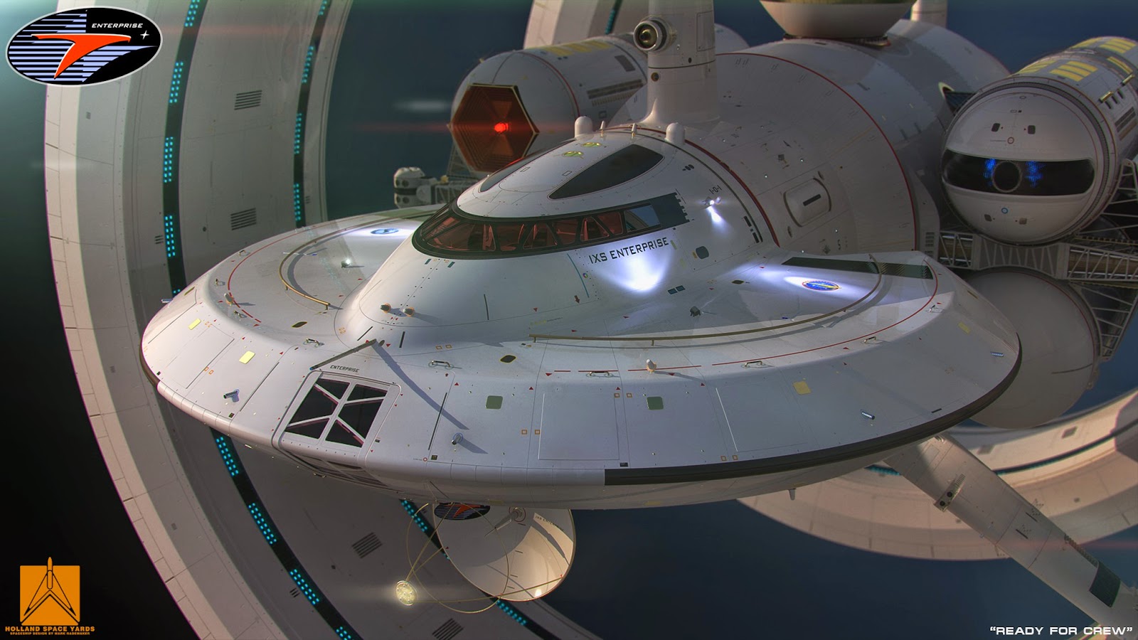IXS Enterprise, La Nave interstelar Star Trek de la NASA Cosas únicas