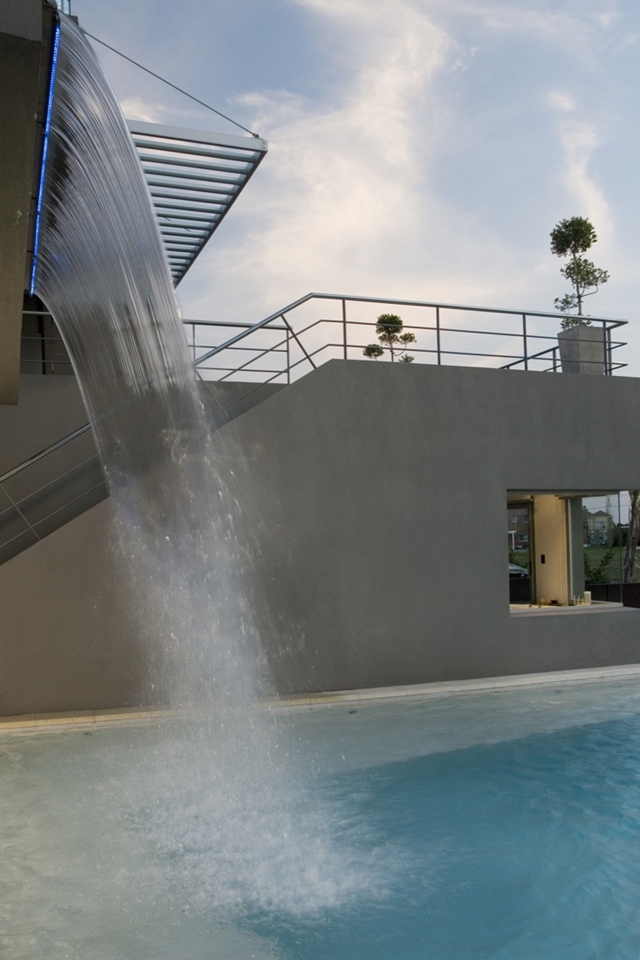 World Of Architecture Incredible Modern Waterfall House