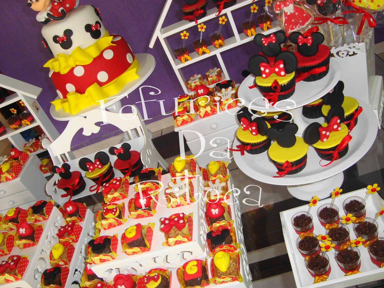 Fofurices da Ritoca Minnie vermelha com amarelolindeza!! Fofurices da Ritoca Minnie vermelha com amarelolindeza!!
