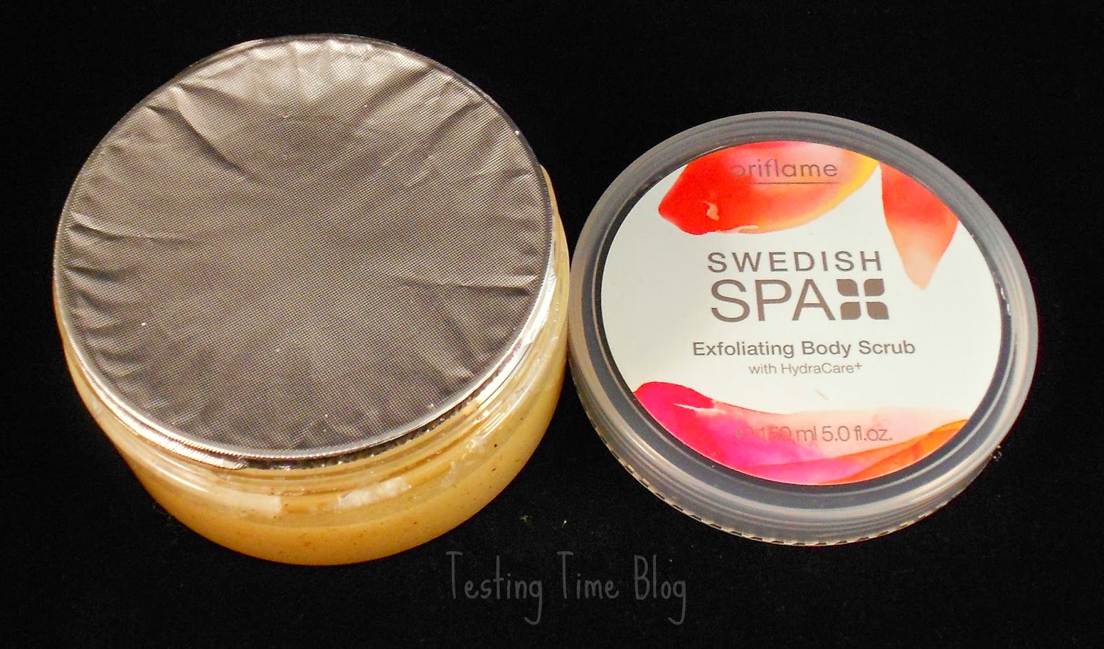 Oriflame Swedish Spa Exfoliating Body Scrub Testing Time Blog