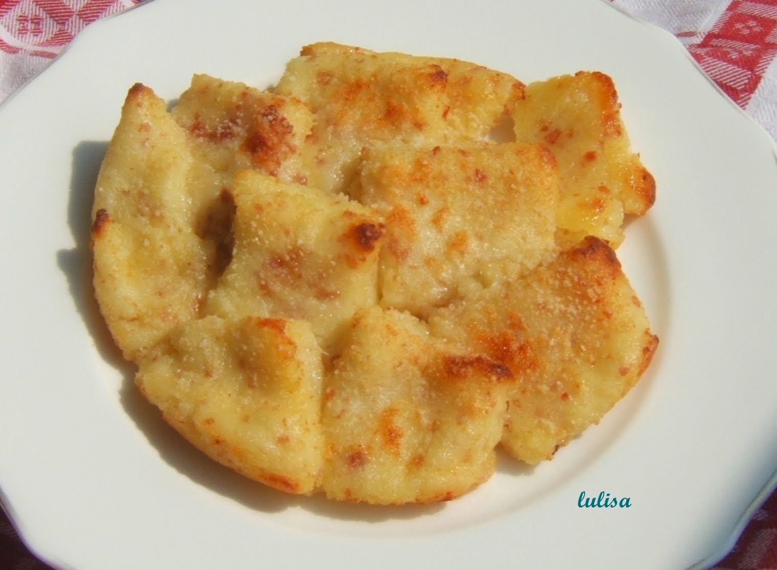 lulisa gnocchi di semolino con prosciutto crudo (senza uova)