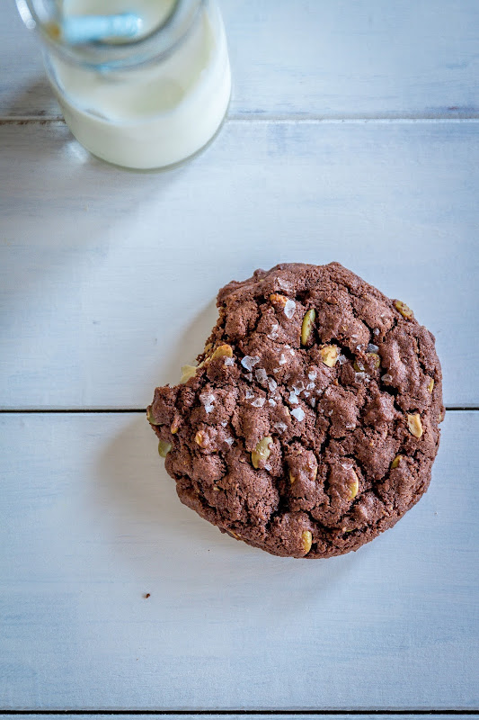 Milk and Honey ChocChip, Flax and Pumpkin Seed Cookies