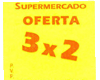 etiqueta adhesiva de oferta marketing con etiquetas