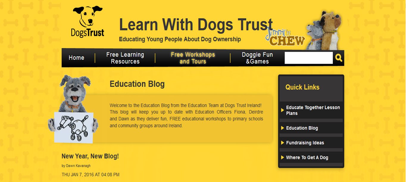 Dogs Trust Education Corner: A New Home for the Education Blog Dogs Trust Education Corner: A New Home for the Education Blog