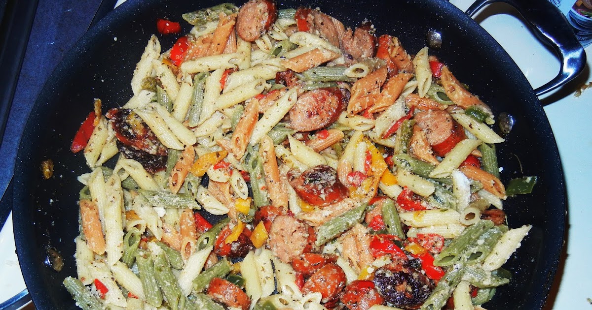 Chef Shann Three Cheese Italian Sausage Stir Fry