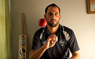 Pakistani refugee helps Aussies with spin practice