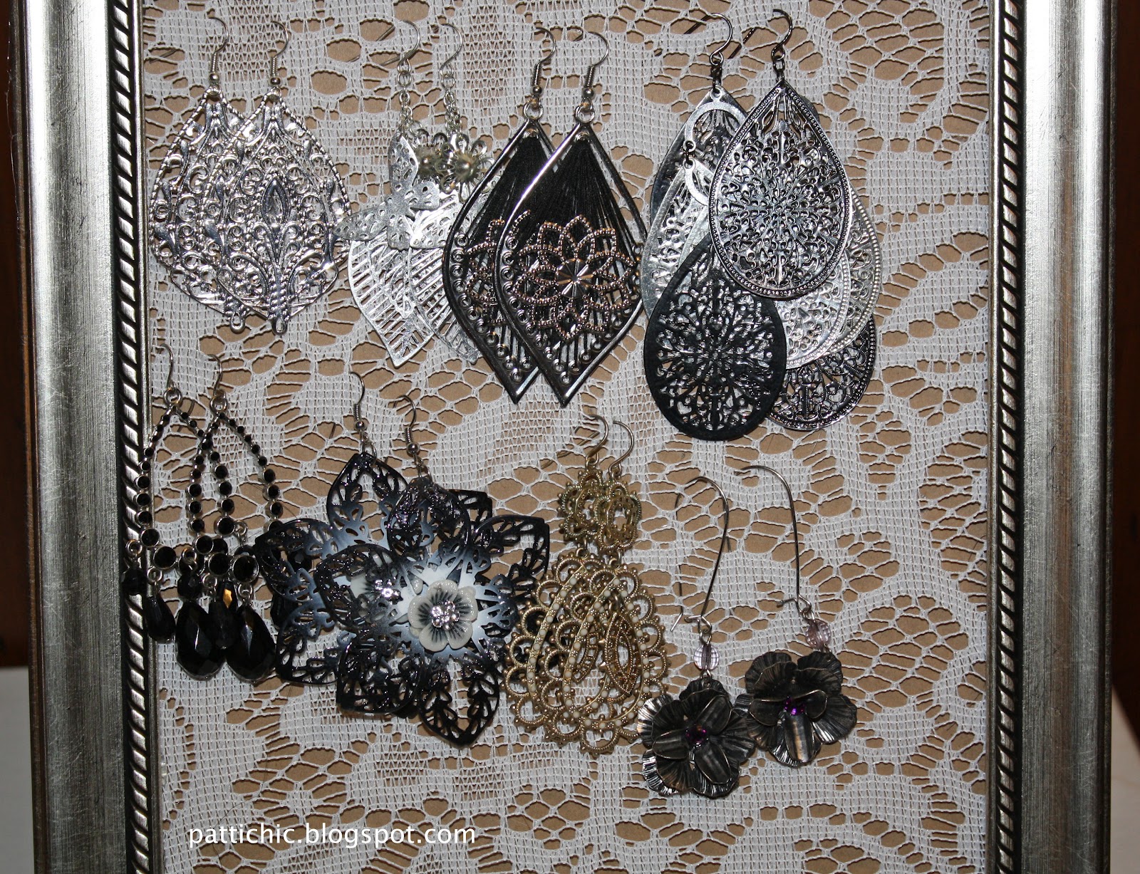 A Little Bit of Patti Really Inexpensive Storage Idea for Your Earrings