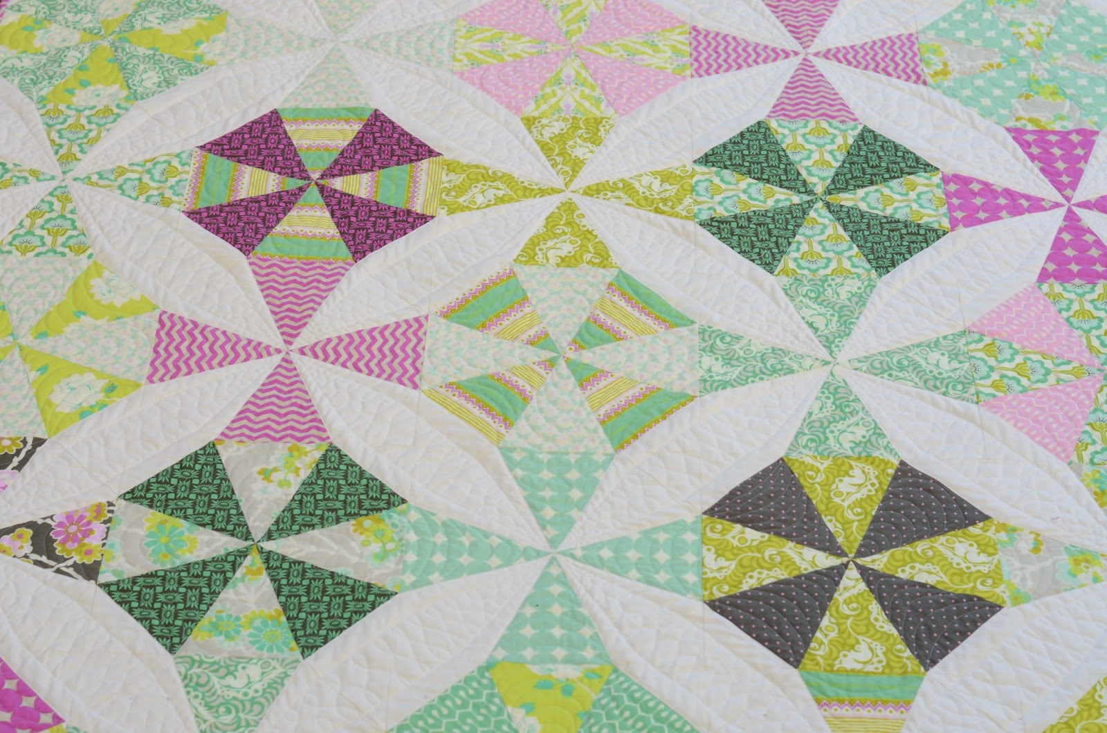 color placement for kaleidoscope quilt