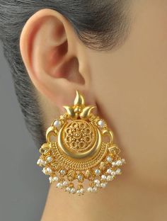 Latest Pearls Earring Jewelry