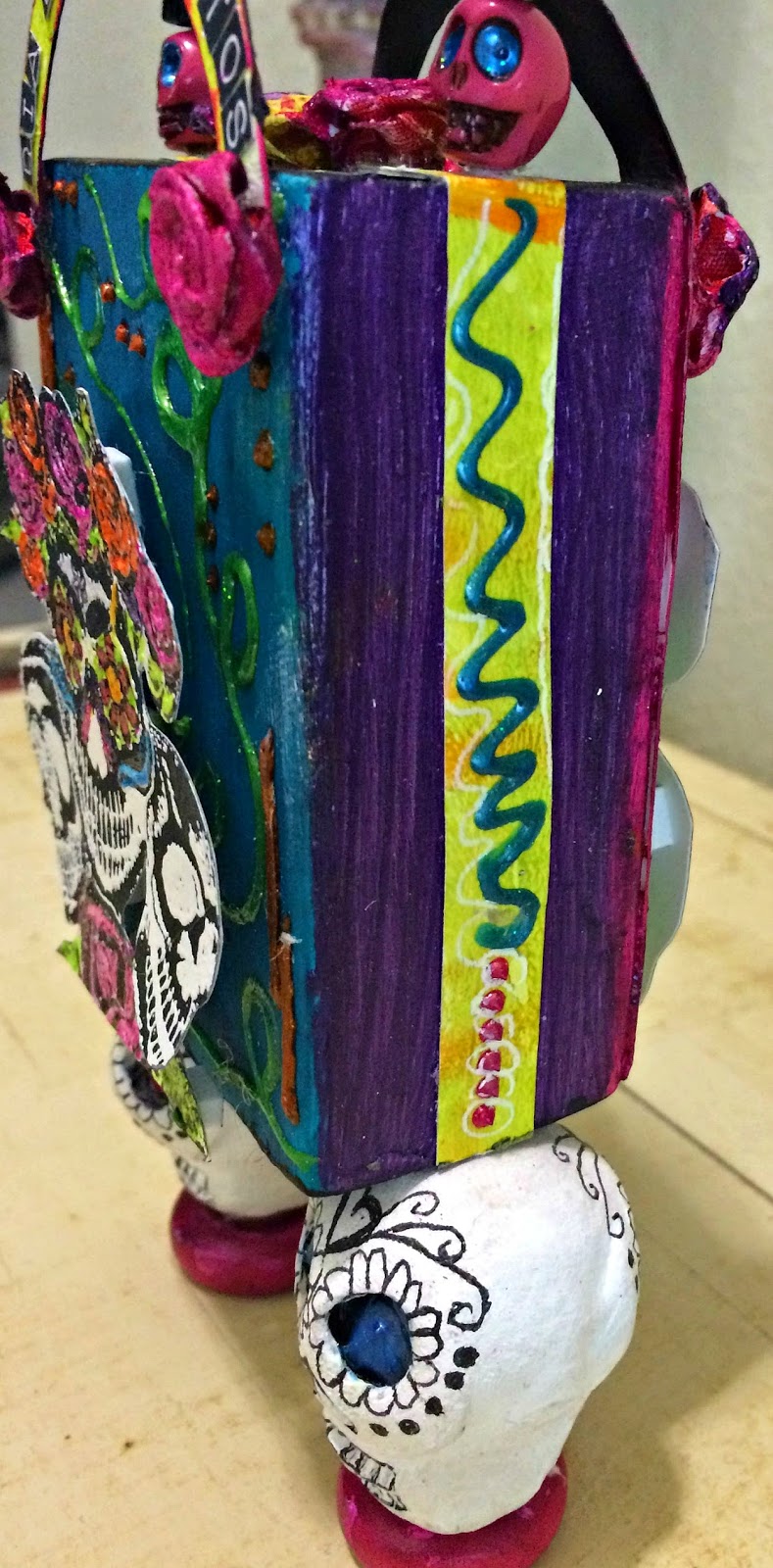 Monica Downing Designs Art Anthology and Viva Las Vegas Stamps pair up