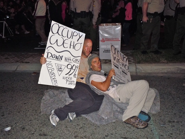 Occupy West Hollywood Halloween Carnaval 2011