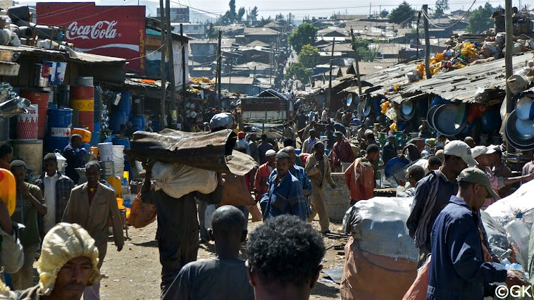 Mercato von Addis Abeba