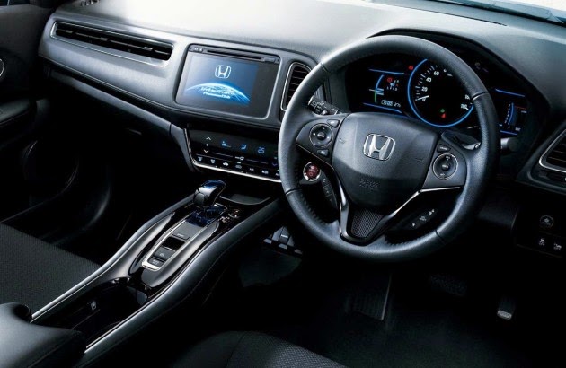 Honda HRV RS-Interior Honda HRV RS Interior