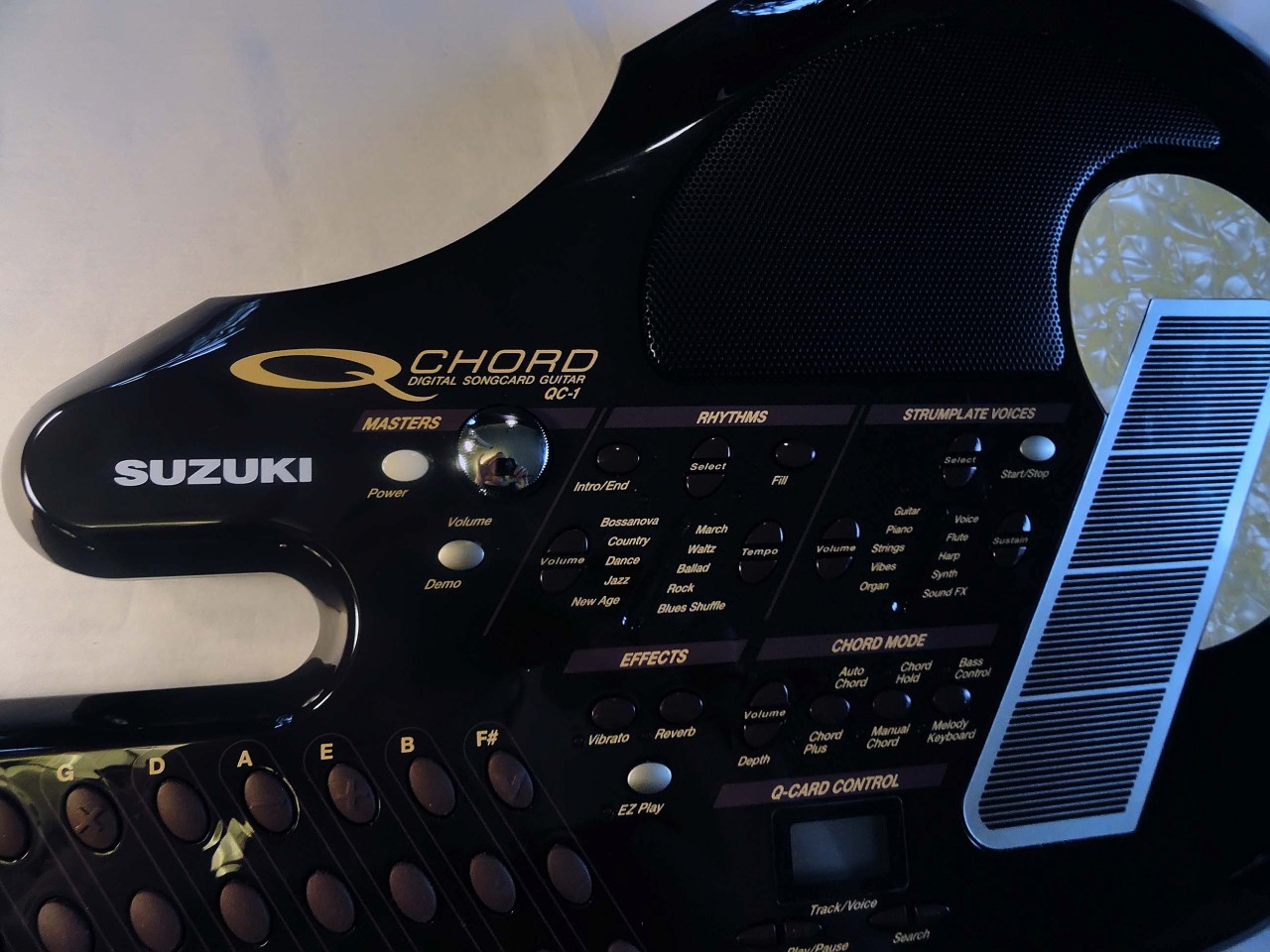 MATRIXSYNTH Suzuki QChord QChord Electric Synth Autoharp/Guitar