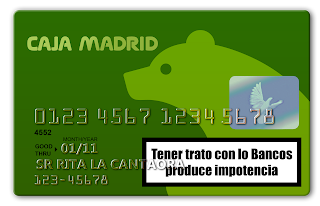 sólo un retrato más de cómo está el país tarjeta crédito caja madrid