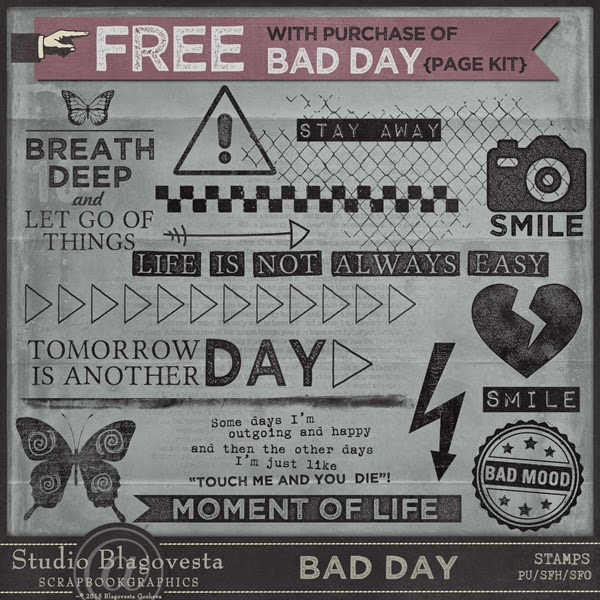 Blagovesta Gosheva's Blog Bad day and a Free with purchase Stamps