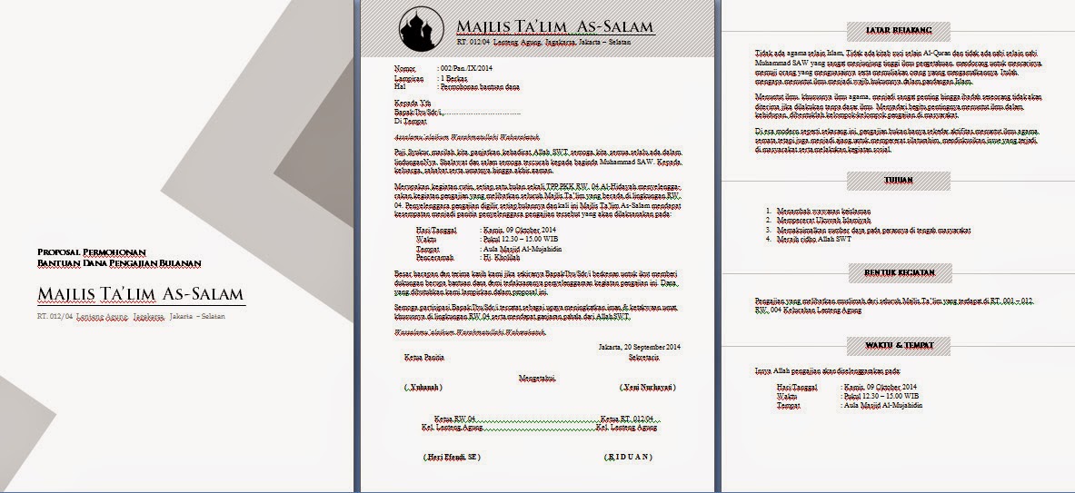 Layout Proposal Yang Menarik | desain proposal keren dengan ms word langit warna Layout Proposal Yang Menarik | desain proposal keren dengan ms word langit warna