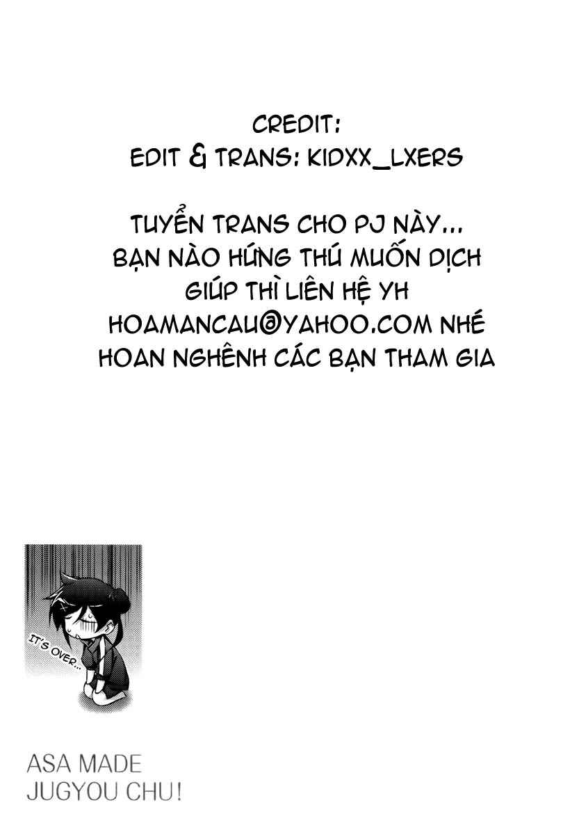 Asa made Jugyou Chu ! Chap 3 Hình 13