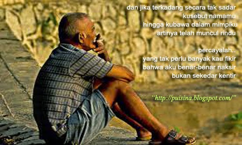 Puisi Naksir Bukan Kentir Puisi Naksir Bukan Kentir